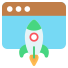 website launch icon