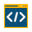 externe-codierungssprache-computerprogrammierung-flaticons-flat-flat-icons icon