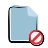 Datei löschen icon