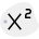 superscript icon