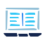 pieces style e learning icon