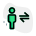 pessoas externas em transição para viagens aéreas com múltiplas setas-aeroporto-verde-tal-revivo icon