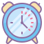 cute color style 알람 시계 icon