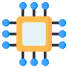 microchip externo-gdpr-flat-vol-2-vectorslab icon