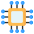 外部マイクロチップ-gdpr-フラット-vol-2-vectorslab icon