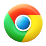 3d fluency style chrome browser icon
