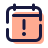 pulsar color style leave icon