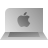 deco duotone style macbook icon