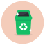 Lixeira de reciclagem icon