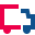 stencil style truck icon