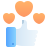 custumer like icon