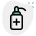 외부 알코올 기반 소독제-손 및 기타 신체 부위-청소-코로나-그린-탈-리바이보 icon
