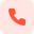 Dial phone handreceiver layout for phone calling icon