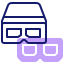 3d glasses icon