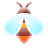 lollipop style bee icon