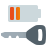 Porte-clé batterie faible icon