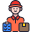 delivery man icon