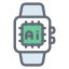 Smart watch Ai icon