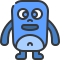 cute monster icon