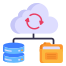 Cloud Data Update icon