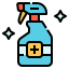 cleaning spray icon