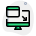 Navegador-web-portátil-externo-en-un-teléfono-móvil-web-verde-tal-revivo icon