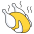 chicken turkey icon