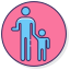 보호자 관리 icon