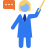 teacher woman icon