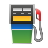 emoji style fuel pump icon