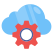 클라우드 설정 icon