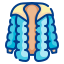 puffer coat icon