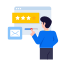 client review icon