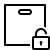 ios 17 outlined style gesicherte lieferung icon