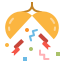 confetti ball icon