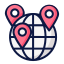 global location icon