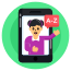 online lesson icon