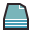 retro style 종이뭉치 icon