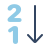 parakeet color style reversed numerical sorting icon