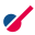 stencil style 아이스크림 국자 icon