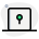 Lock encryption keyhole symbol for digital login icon