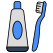 Toothpaste and Toothbrush icon
