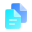 liquid glass color style dokumente icon