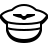 badges style air pilot hat icon