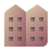deco color style apartment icon