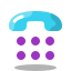 arcade style number pad icon