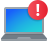 Laptop Warnung icon