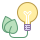 Energiesparlampe icon