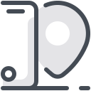 tracciamento dello smartphone icon