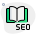 Books on seo and general digital marketing icon